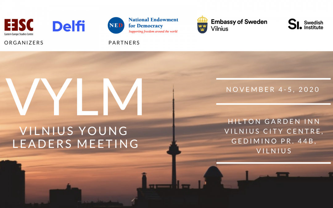 Invitation to register for the Vilnius Young Leaders Meeting discussion cycle
