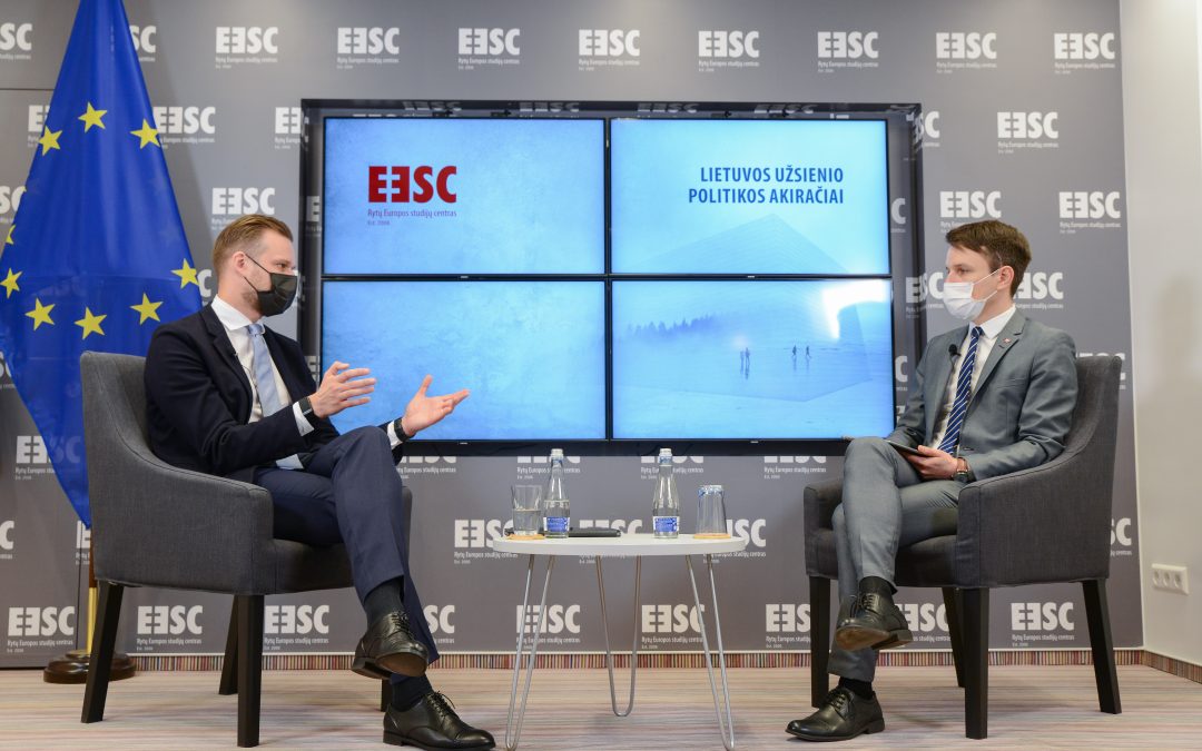 Antroji Lietuvos užsienio politikos akiračių ciklo diskusija su LR užsienio reikalų ministru Gabrieliumi Landsbergiu