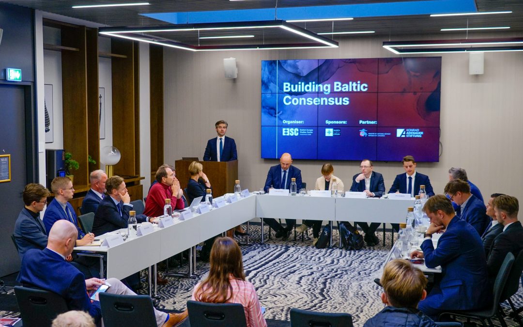 Rytų Europos studijų centras organizavo renginį „Building Baltic Consensus“